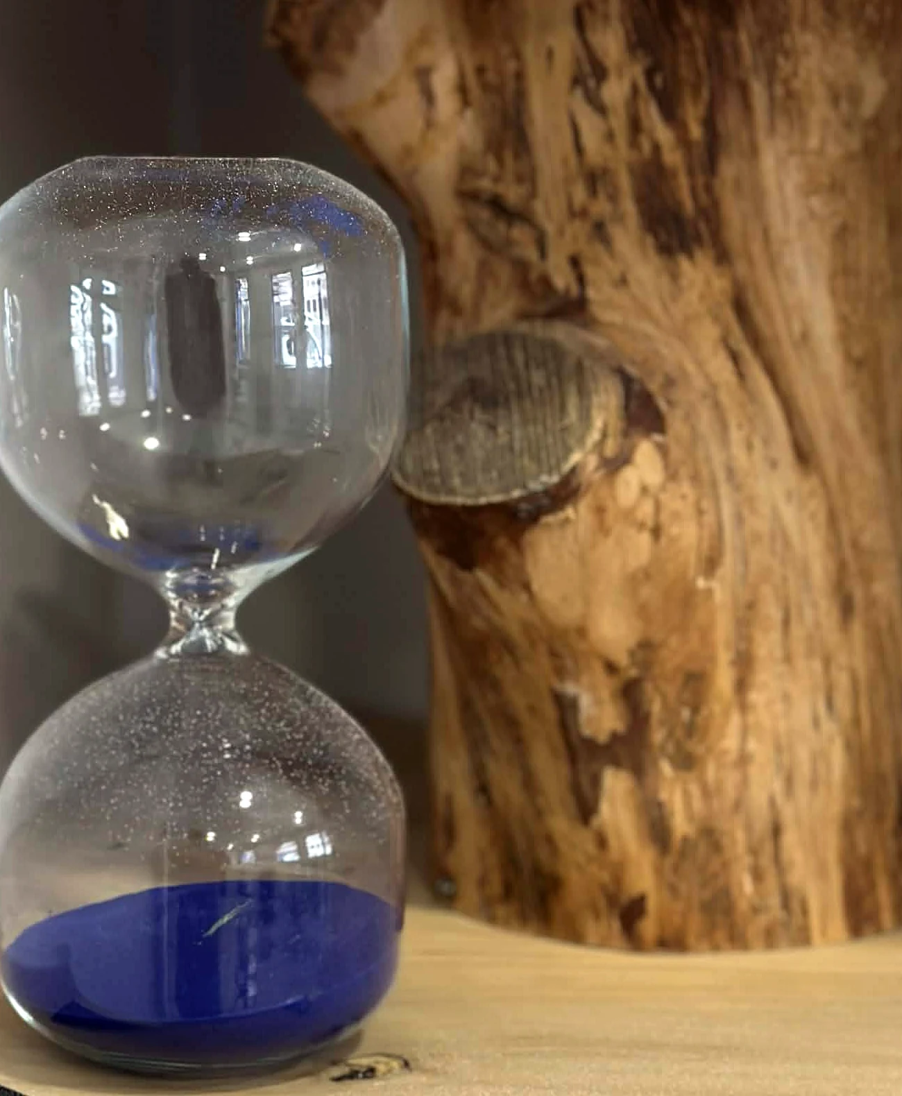 Instalación sobre el tiempo libre y el presente aplazado